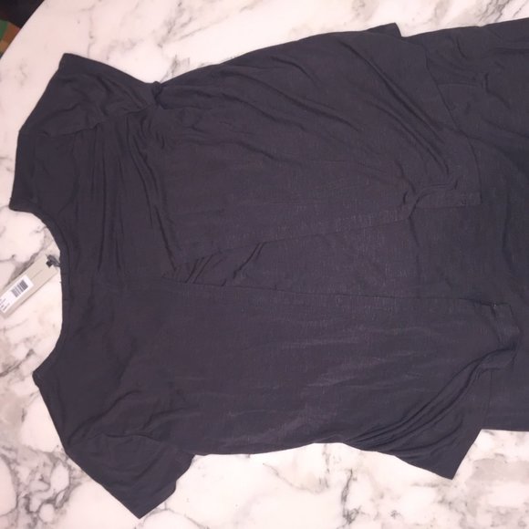 NWT Mododoc Dark Gray Casual Dress - Large - Picture 7 of 10